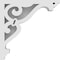 Ekena Millwork Finley Architectural Grade PVC Corbel, 1 7/8"W X 6"D X 6"H CORP01X06X06FI - alternate 2